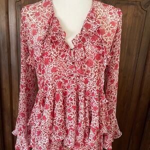 Misa Los Angeles Damaris Blouse xs/s NWOT